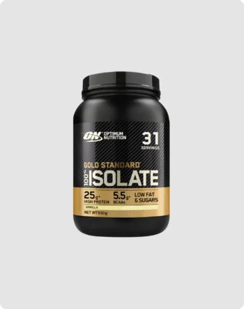ON Gold Standard 100% Isolate Whey Protein Powder - Vanilla